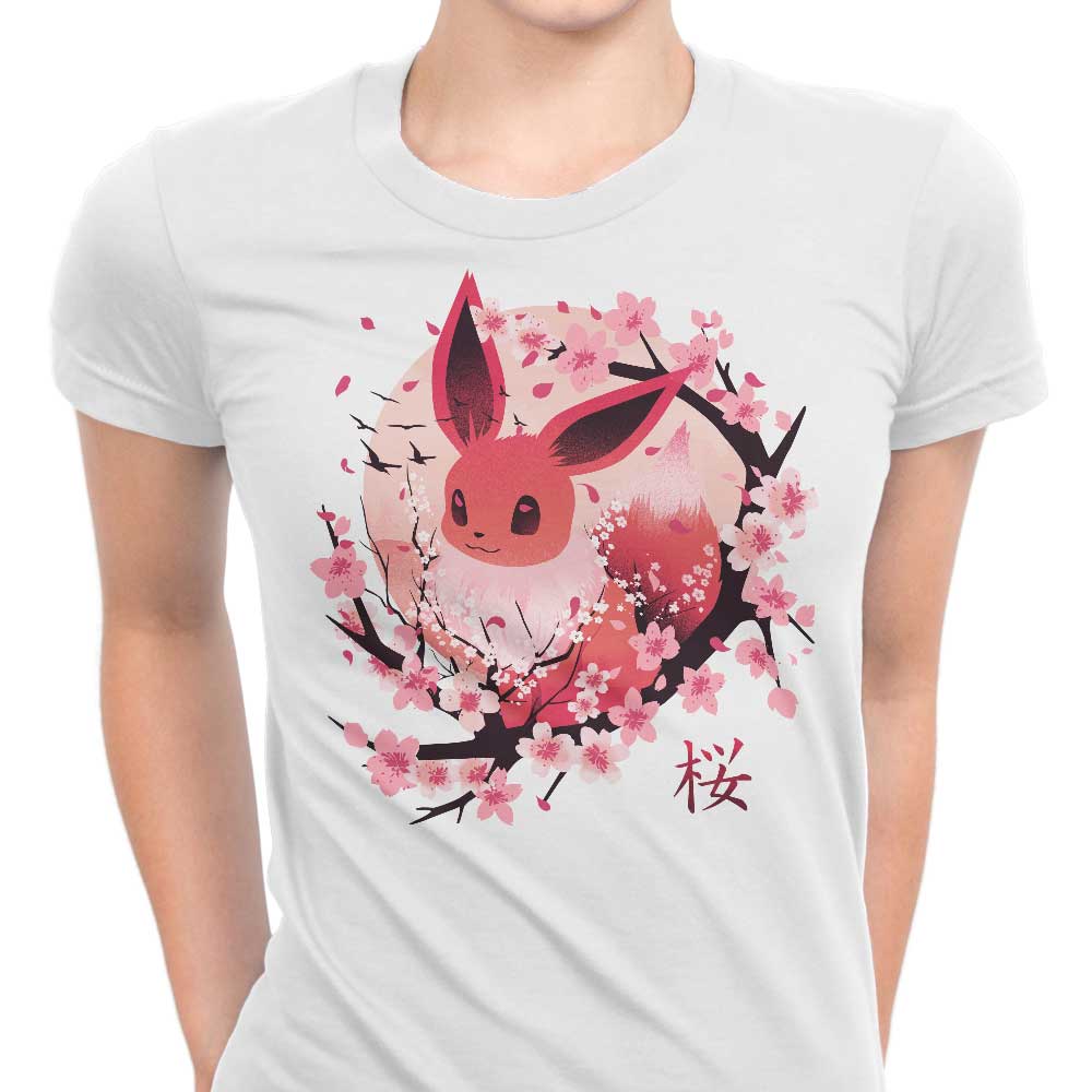 Charming Sakura Eevee Women's Fashion Apparel Collection