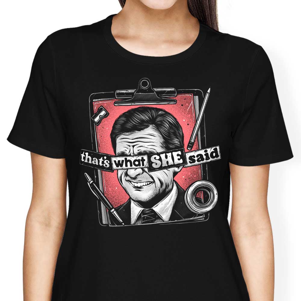 That's What She Said Women's Fashion Apparel Collection
