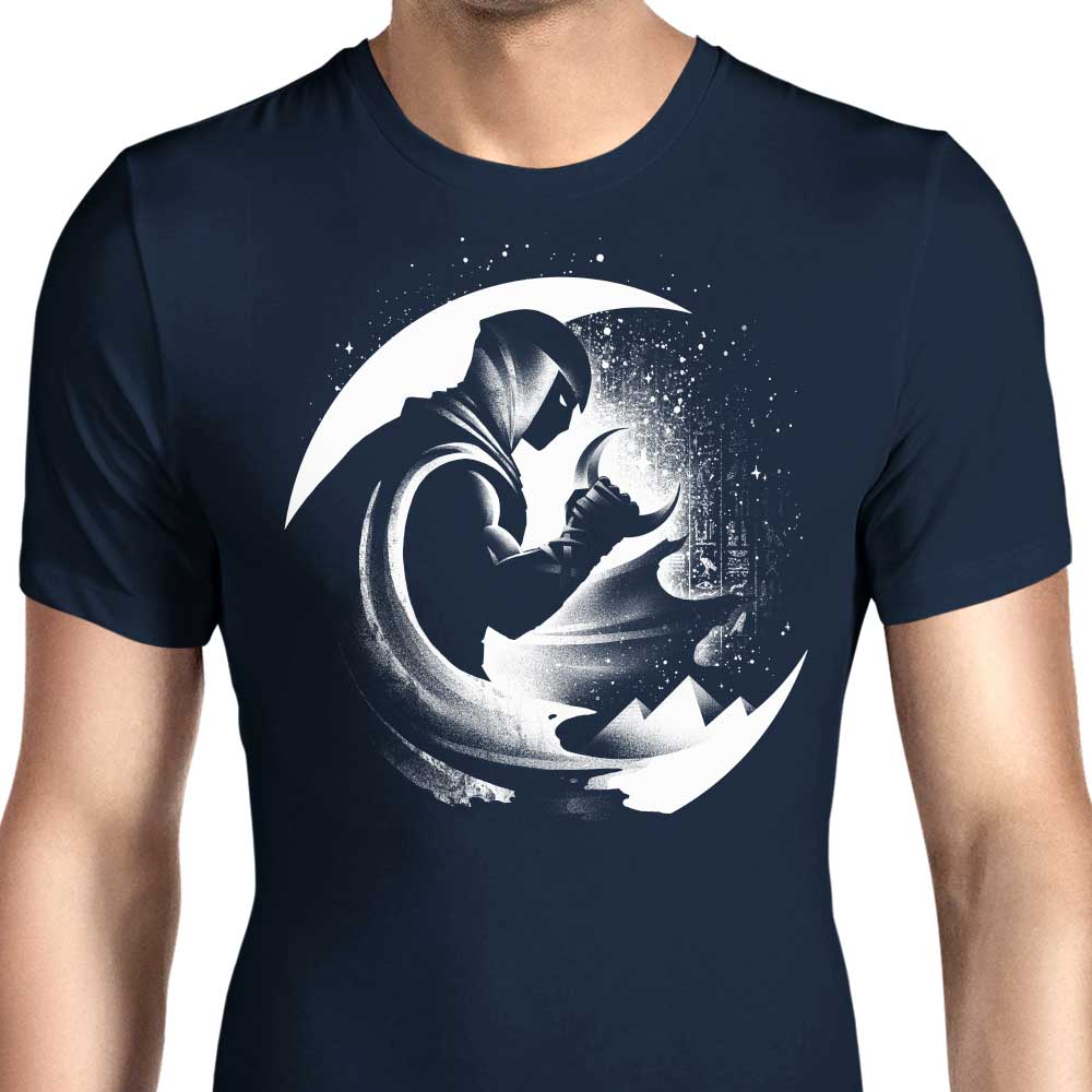 Alemaglia's Crescent Moon - Stylish Men's Cotton T-Shirts