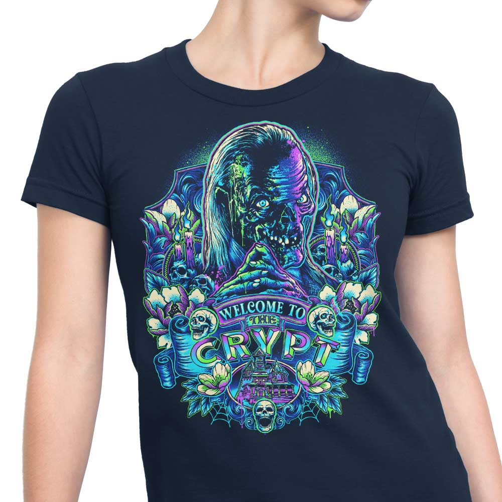Glitchygorilla's 'Welcome to the Crypt' Women's Stylish Apparel
