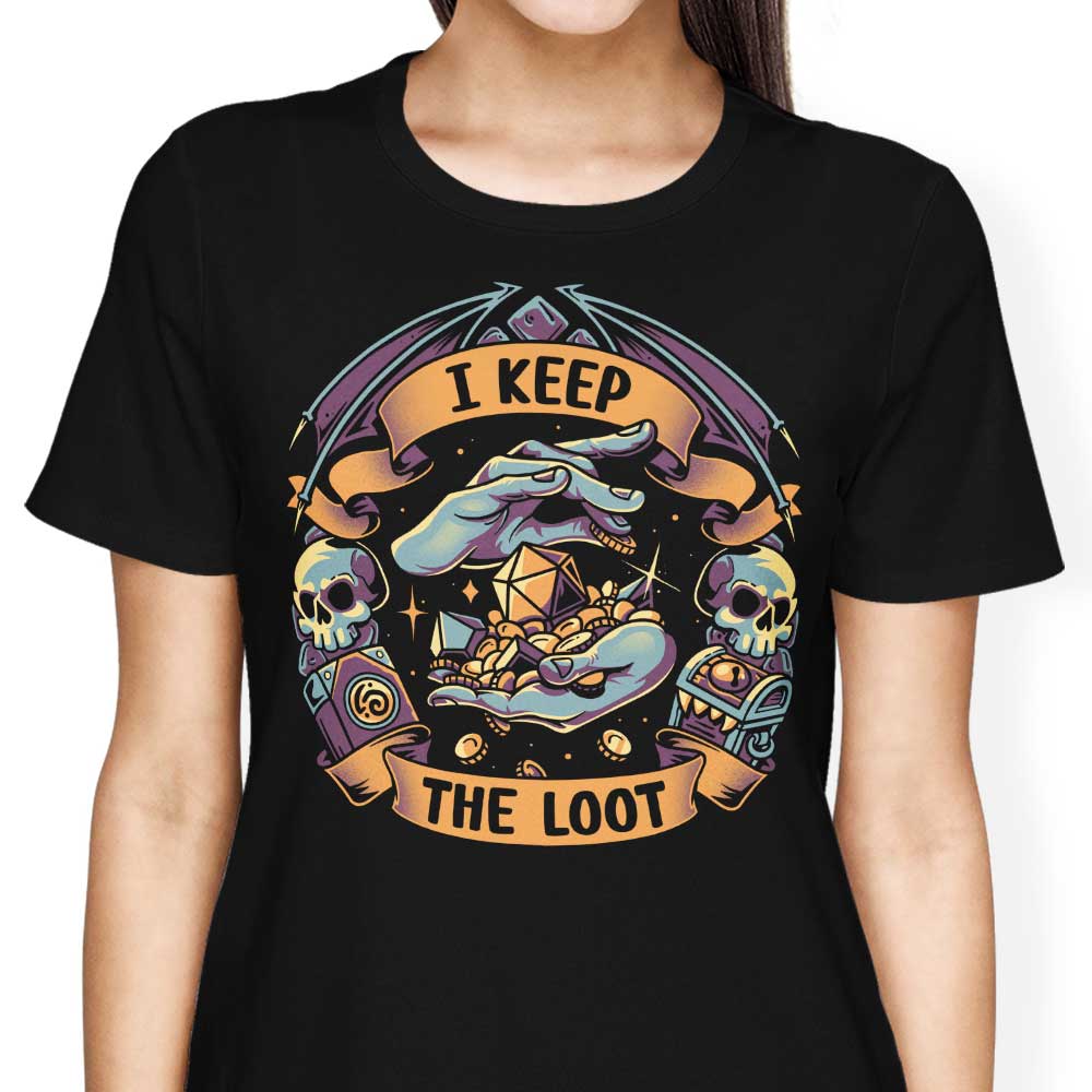 Exclusive Women's Apparel Collection - I Keep the Loot