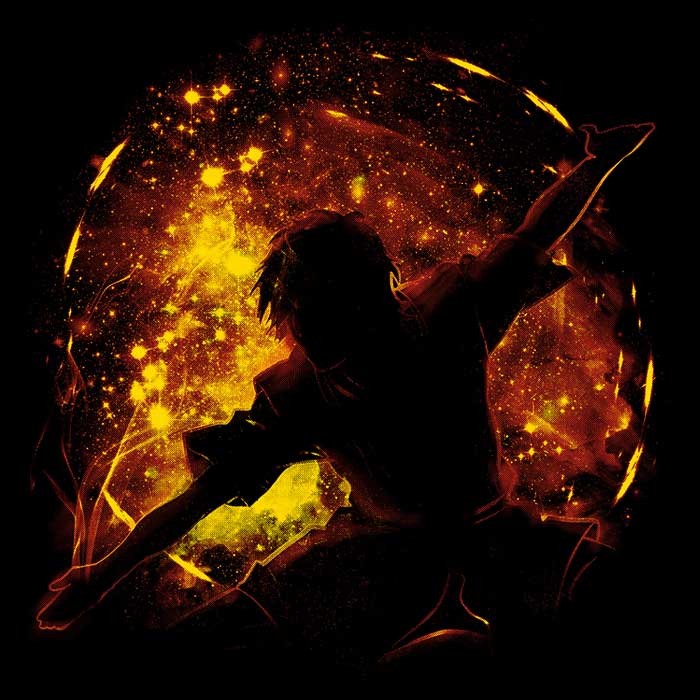 Space Flame Men's Fashion Apparel Collection