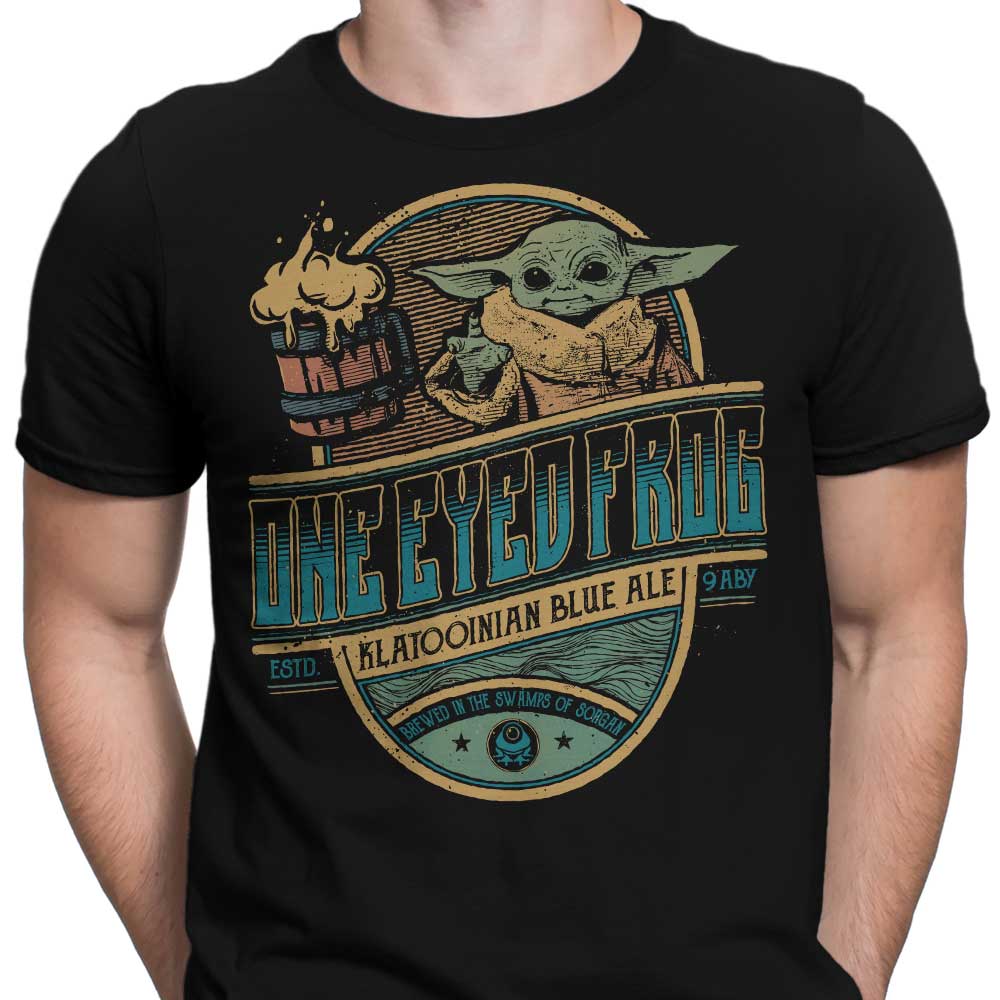 One Eyed Frog Ale Men's Comfortable Cotton Apparel