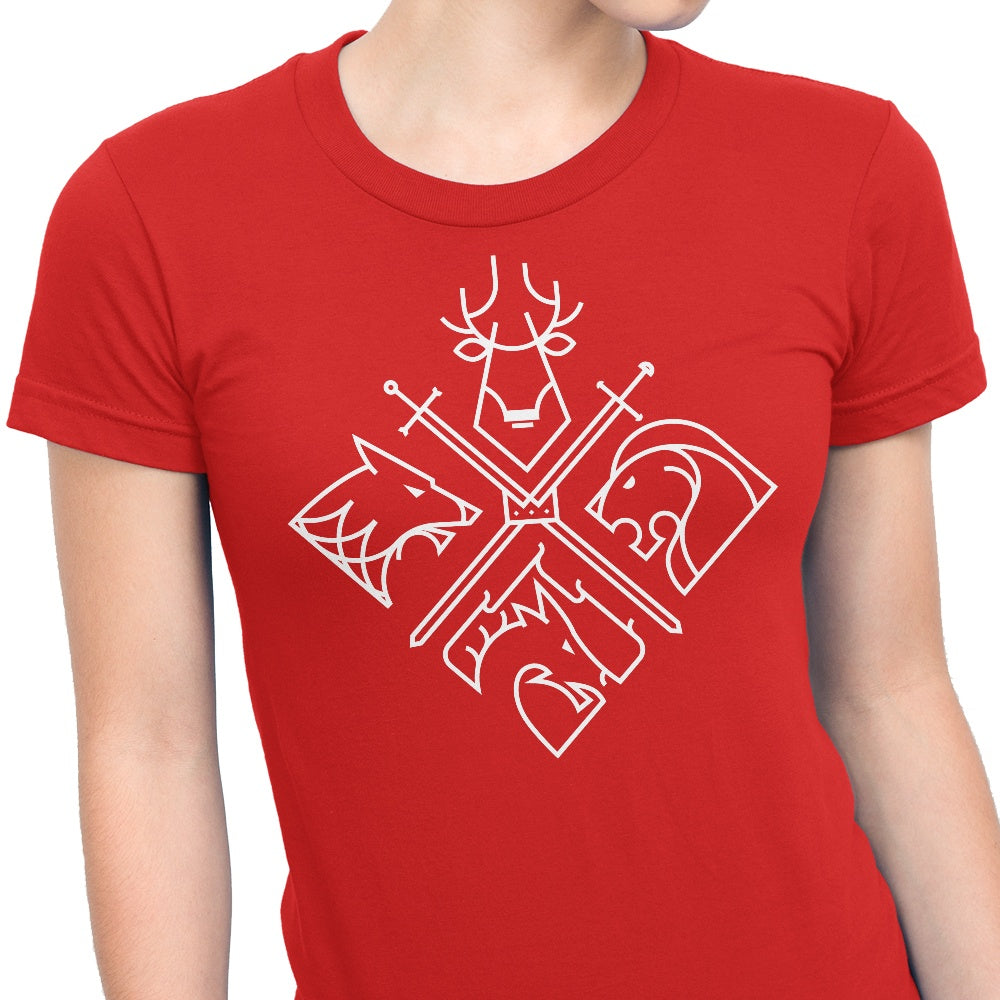 Minimal Thrones Women's Fashion Apparel - T-Shirts Collection