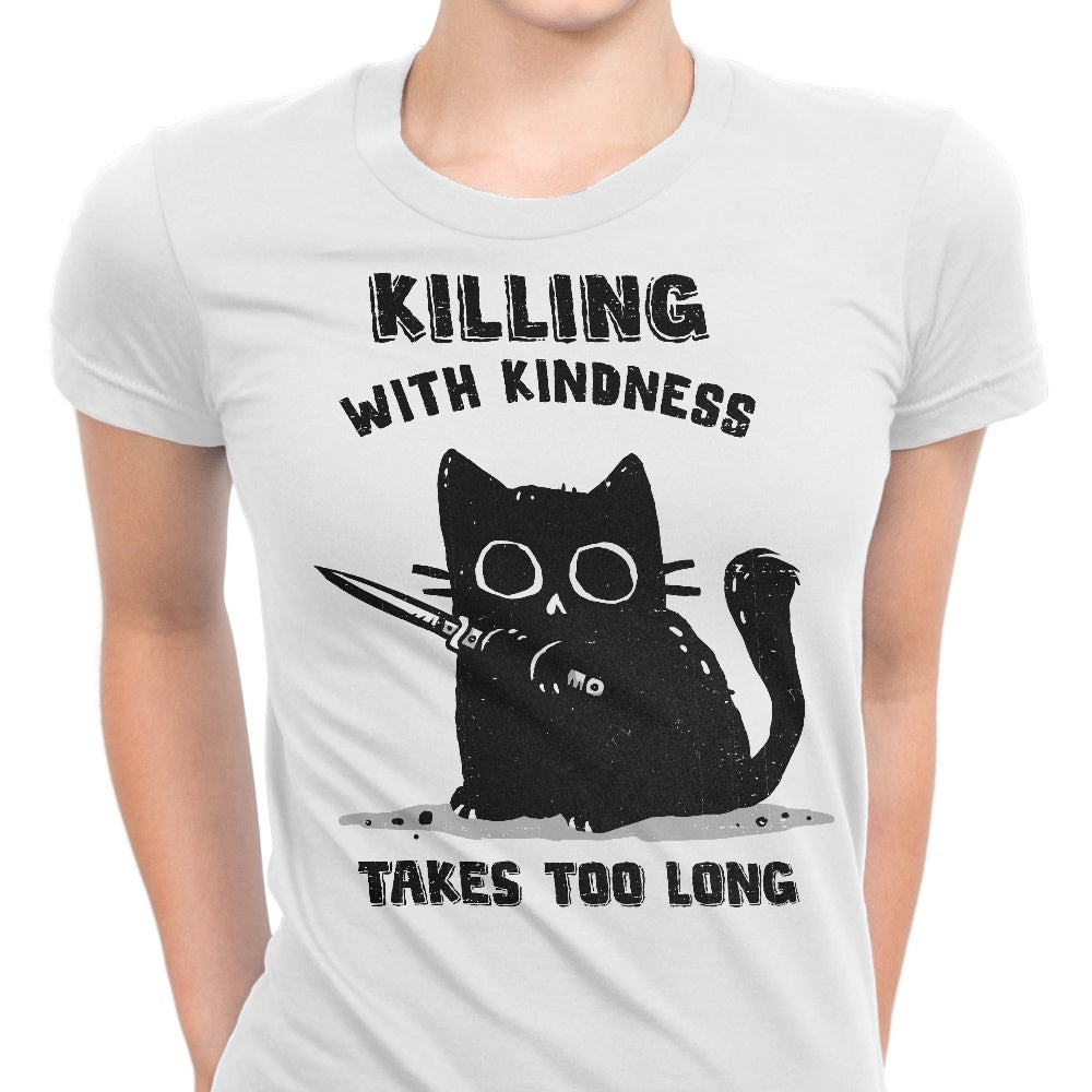 Women's 'Killing With Kindness' Fashionable Apparel and Accessories