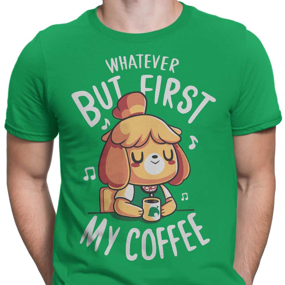 Typhoonic Art's First My Coffee - High - Quality Men's Apparel