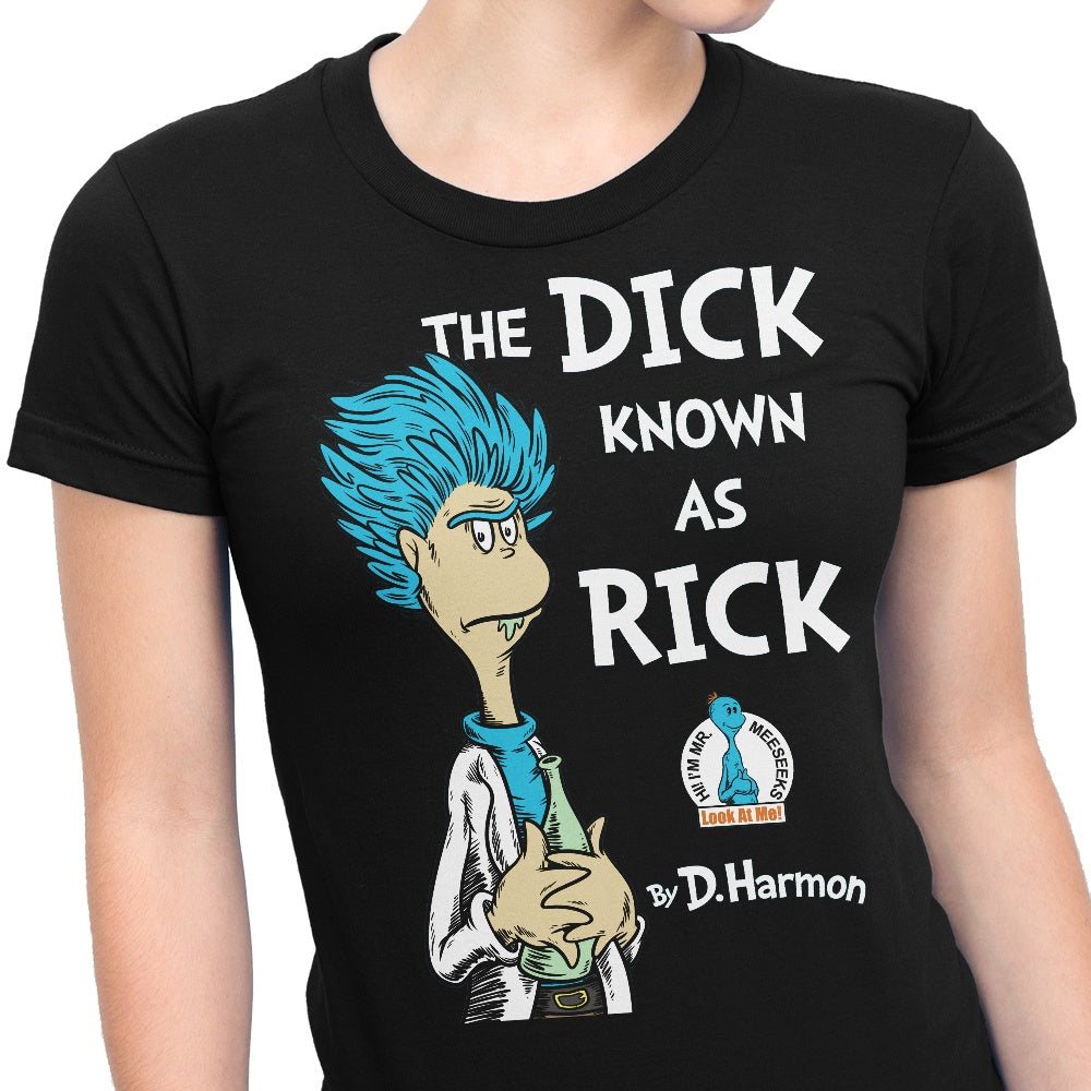 MikeGoesGeek's 'The Dick Known as Rick' Women's Fashion Apparel