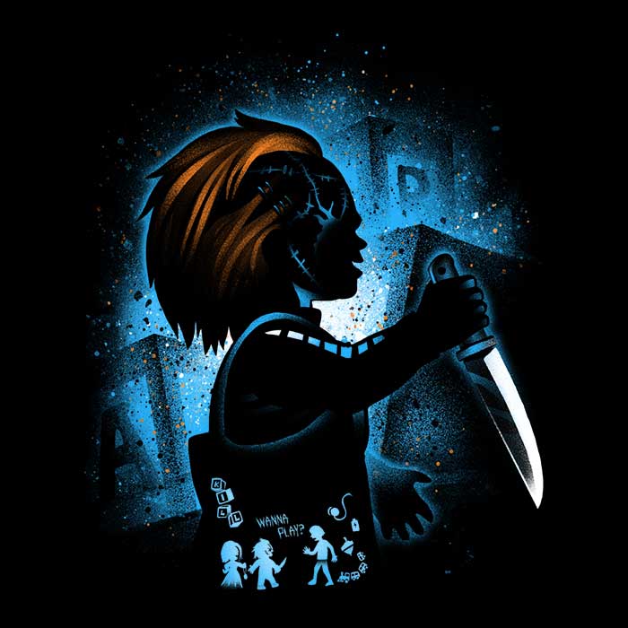 Men's Scary Doll - Fashion Apparel