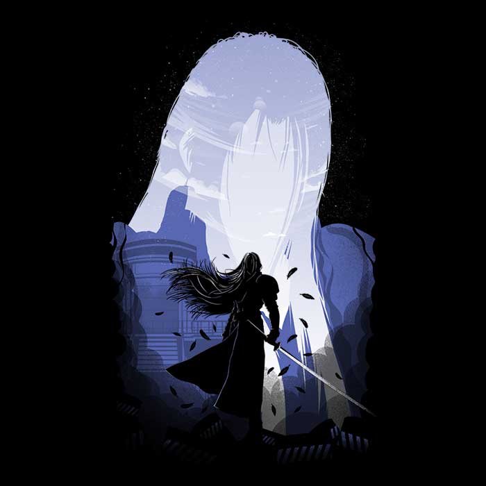 Men's One-Winged Landscape Apparel Collection - T-Shirts and Premium T-Shirts