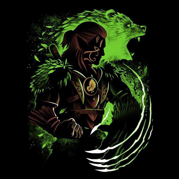 Alemaglia's Magical Shapeshifting Wood Elf Men's Clothing