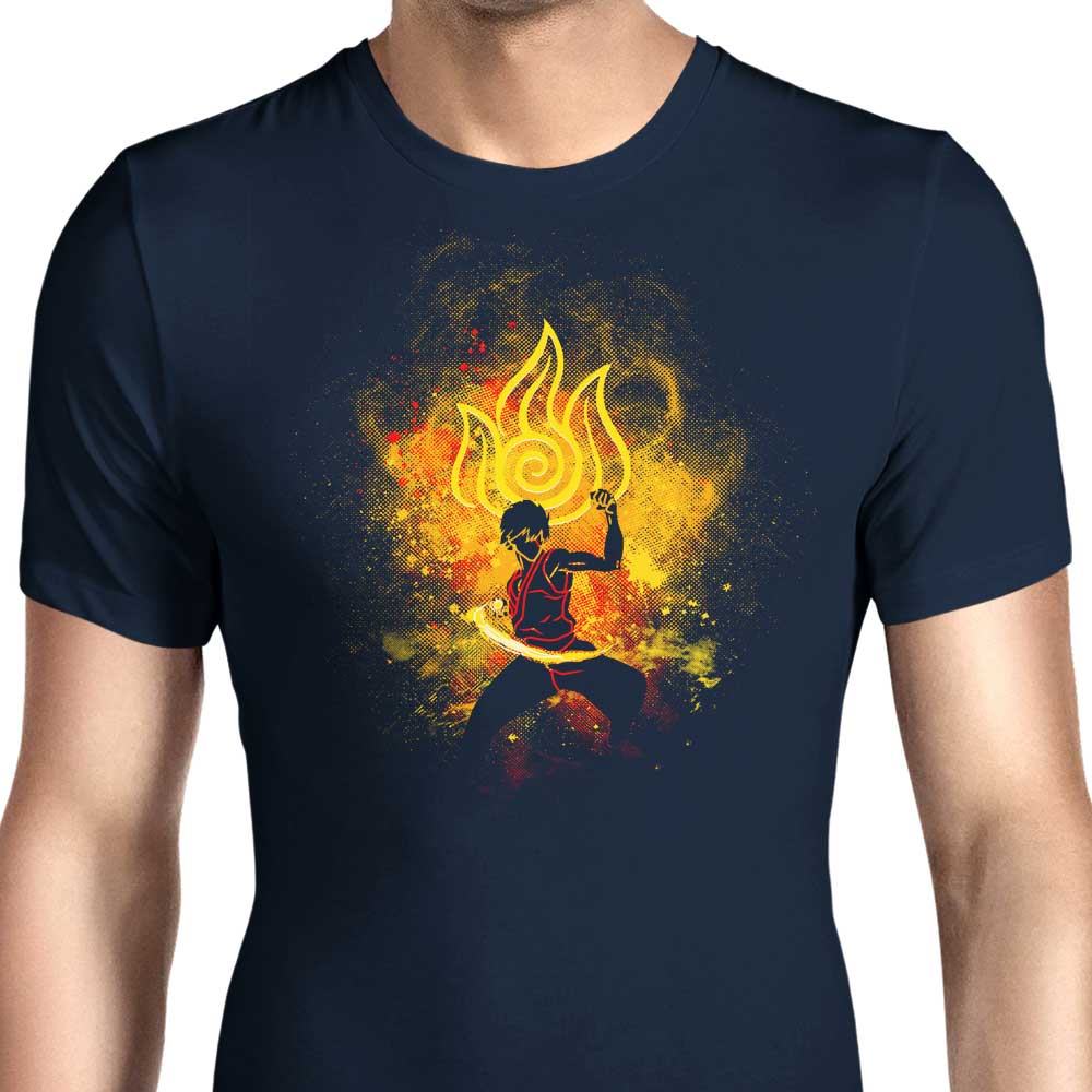 Men's Stylish Fire Bender Art Apparel Collection