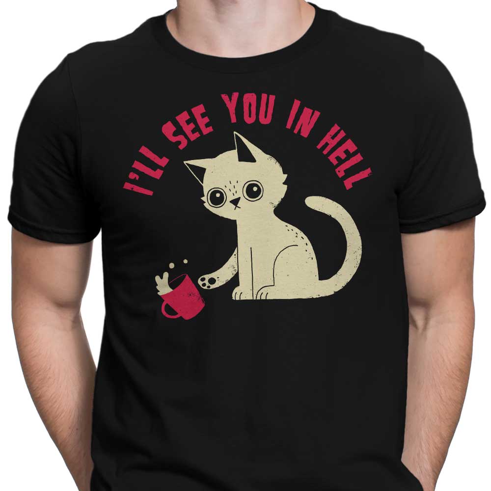 Men's Stylish 'See You in Hell' Apparel from DinoMike