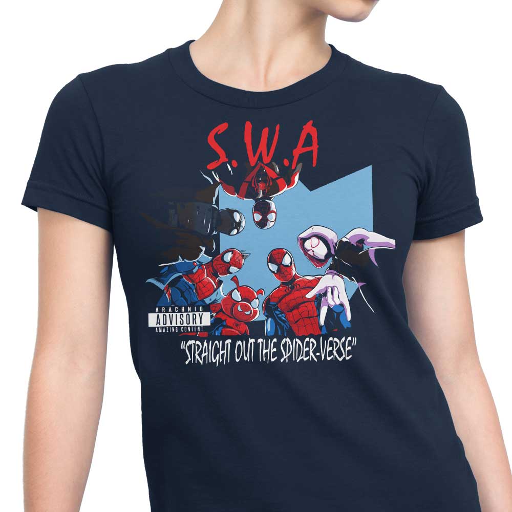 Women's Fashionable Apparel with the 'Spiders with Attitude' Design