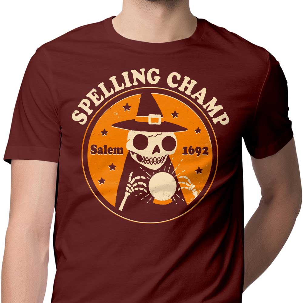 DinoMike's Spelling Champ - Stylish Men's Apparel for All Sizes