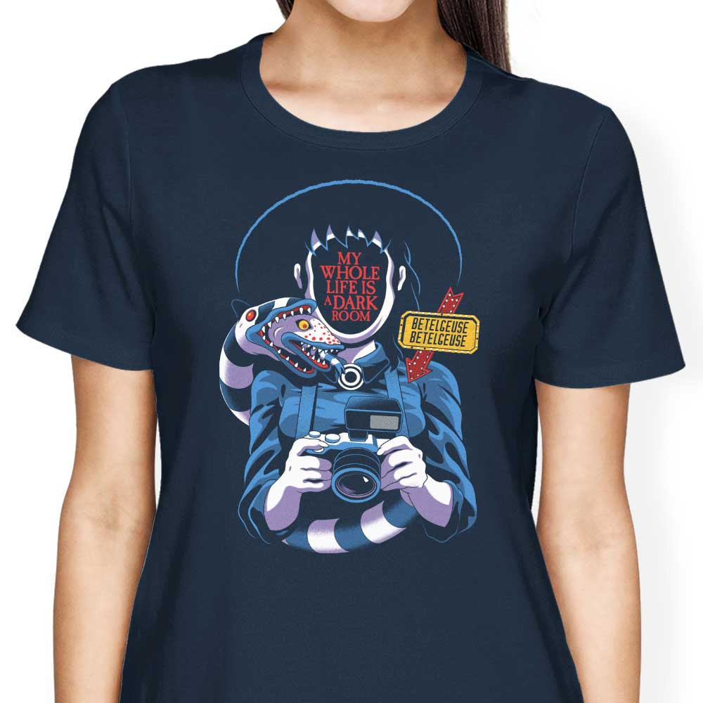 Women's Apparel - 'Life in a Dim Room' T-Shirts