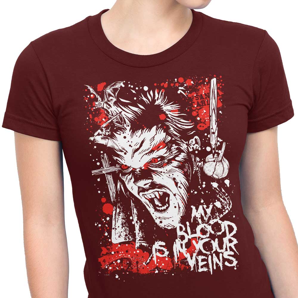 Women's 'Blood in Your Veins' Fashion Apparel Collection