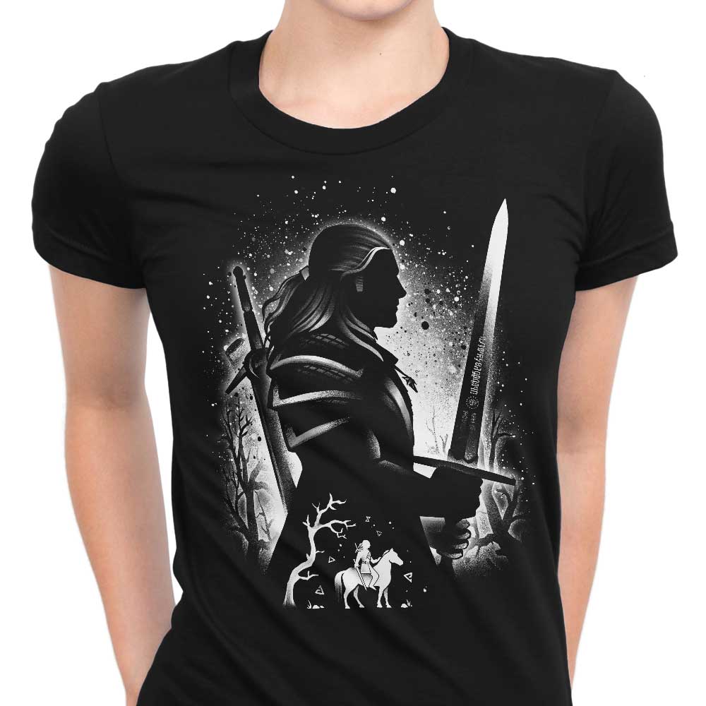 Women's Alemaglia 'White Wolf of Rivia' Fashionable Apparel