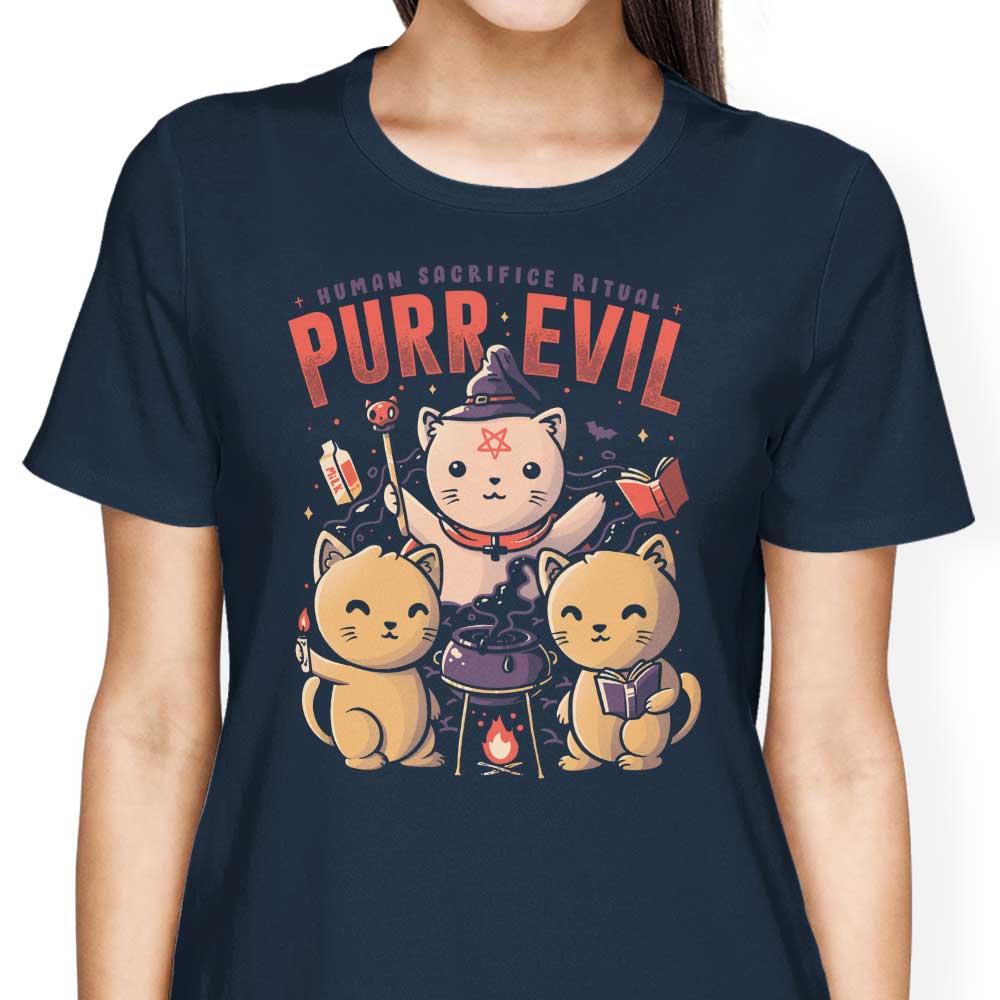 Purr Evil Women's Fashion Apparel - T-Shirts and Premium T-Shirts