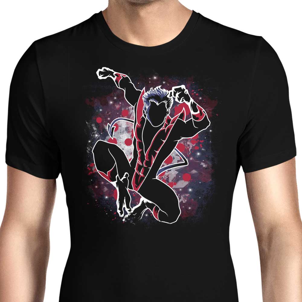 Soulkr's Inked Teleportation - Stylish Men's Cotton Apparel