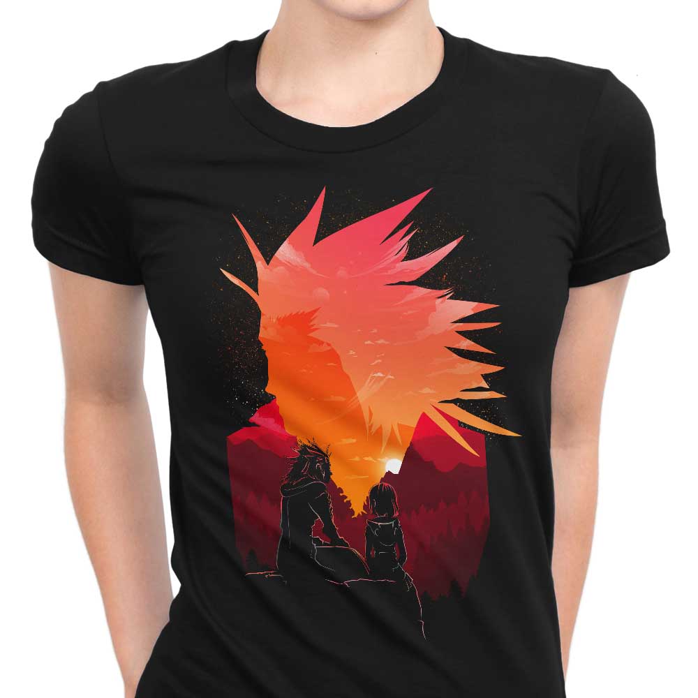 Stylish Women's Flurry Landscape Apparel - T-Shirts in Various Sizes