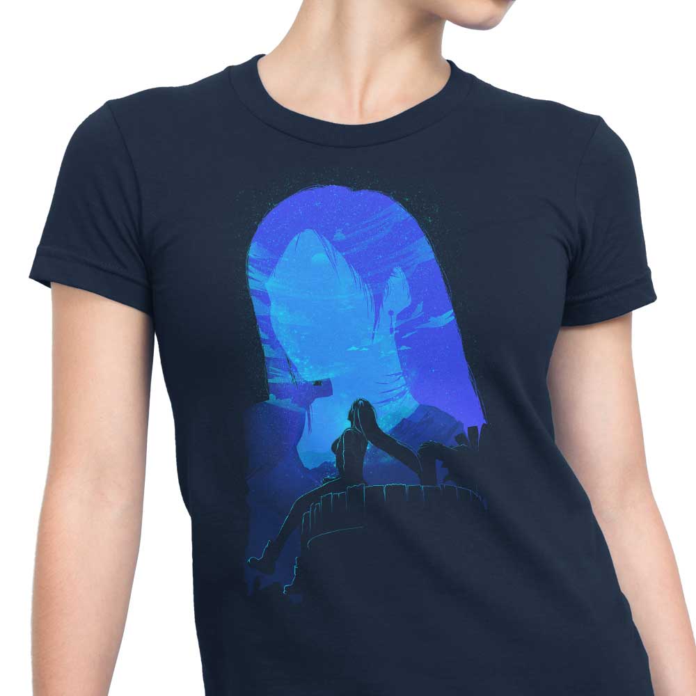 Women's Childhood Landscape Themed Apparel - T-Shirts and Premium T-Shirts