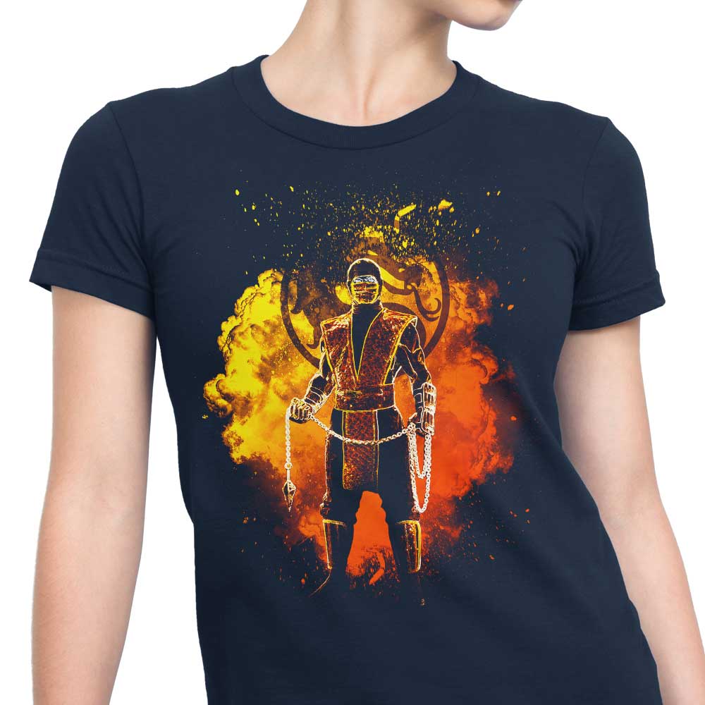 Donnie Illustrations' Fire Soul Ninja Women's Stylish Apparel
