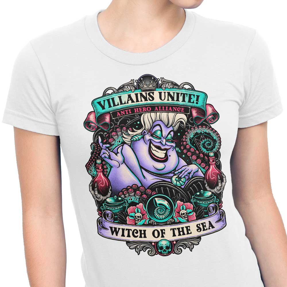 Women's Sea Witch Themed Apparel Collection - T-Shirts and Premium T-Shirts