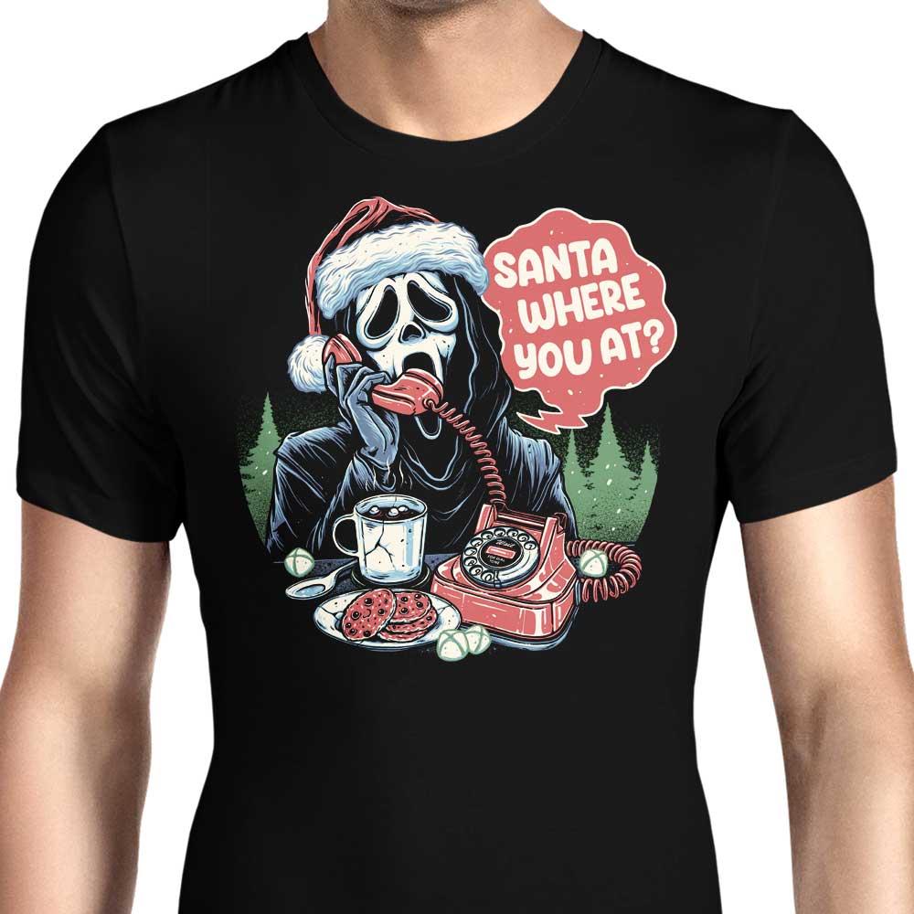 Unique 'Santa Where You At' Men's Clothing by Momma Gorilla