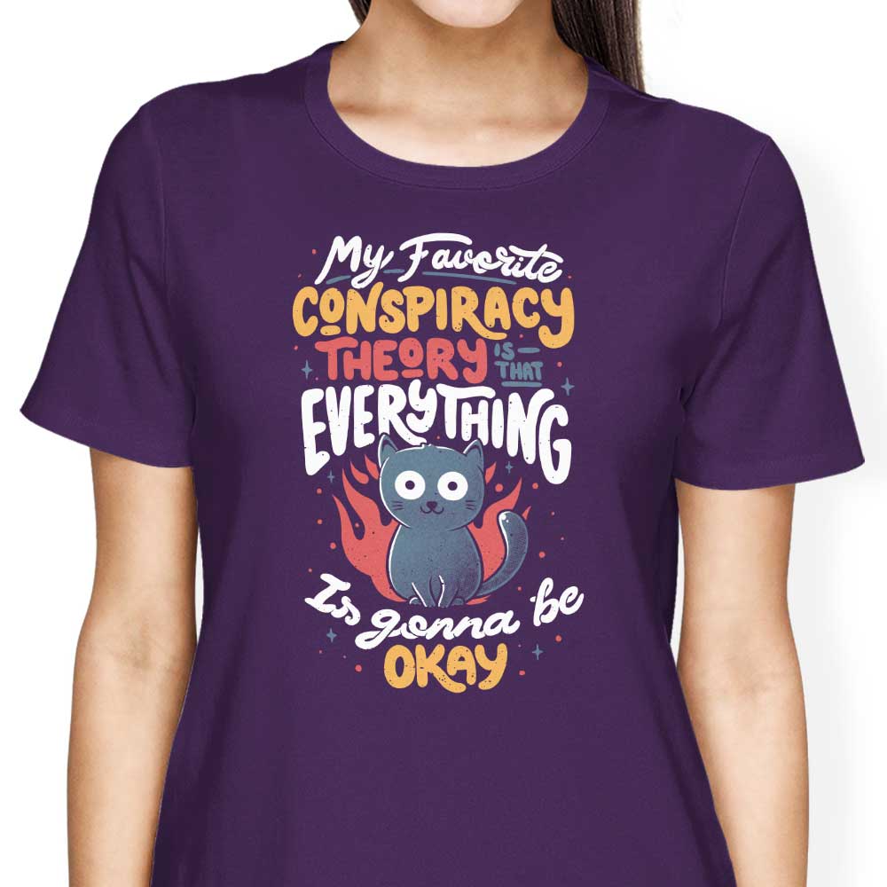 Edu.ely's Conspiracy Theory Women's Fashionable Apparel