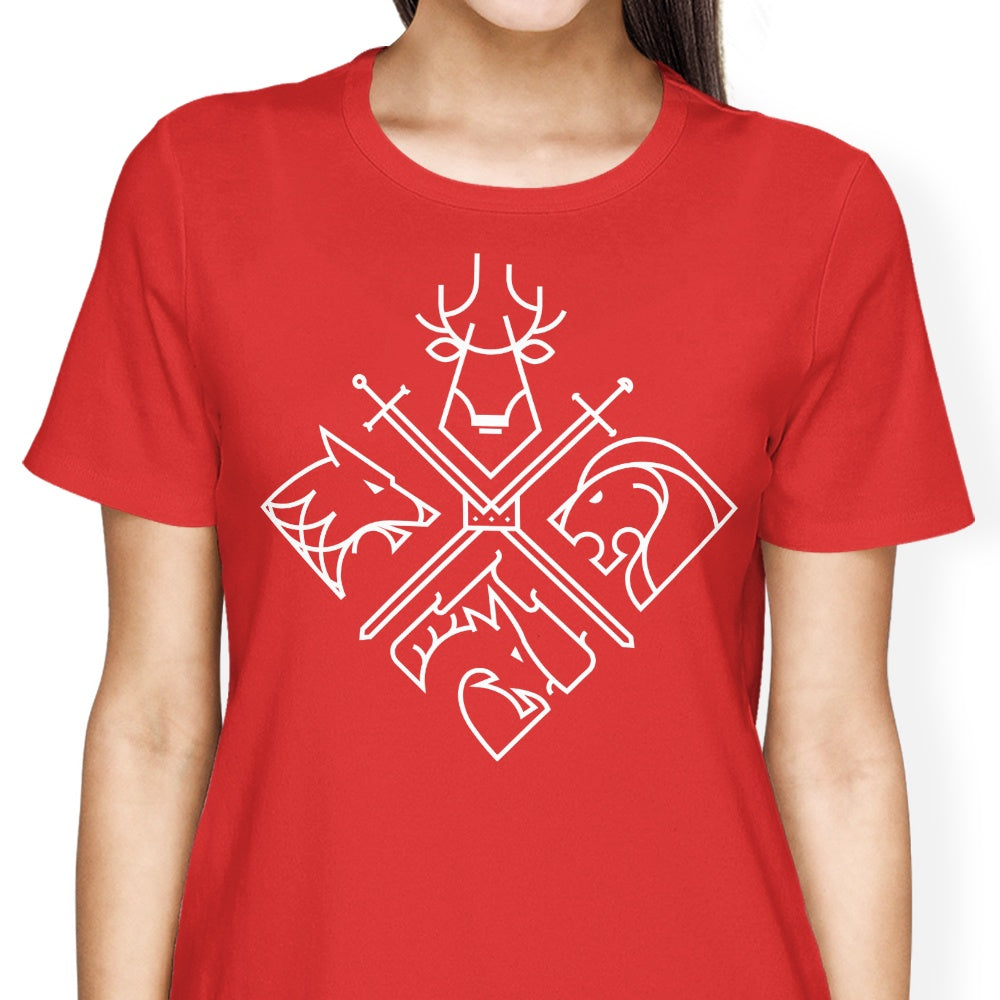 Minimal Thrones Women's Fashion Apparel - T-Shirts Collection