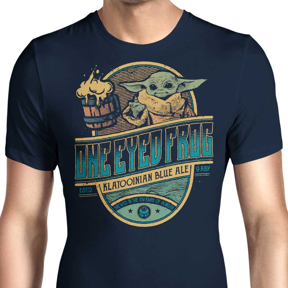 One Eyed Frog Ale Men's Comfortable Cotton Apparel