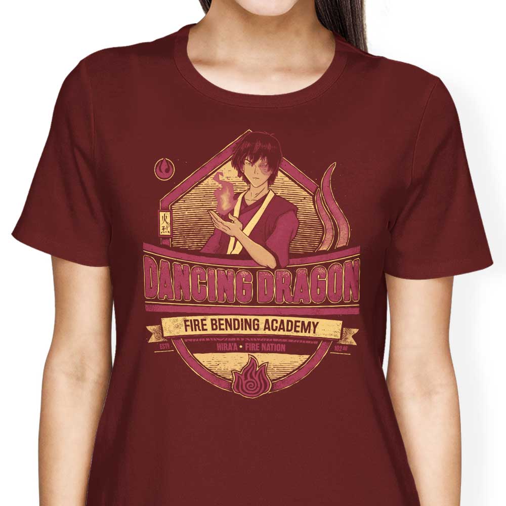 Teesgeex Dancing Dragon Women's Fashionable T-Shirts Collection