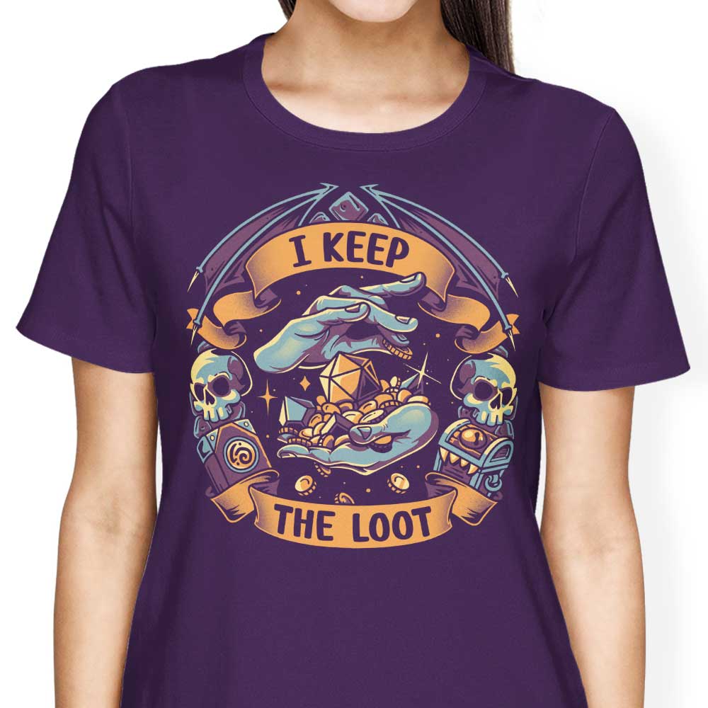 Exclusive Women's Apparel Collection - I Keep the Loot