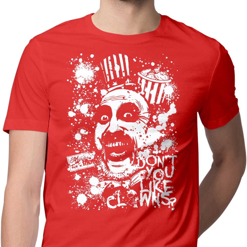 Cool 'Don't You Like Clowns' Men's Fashion Apparel