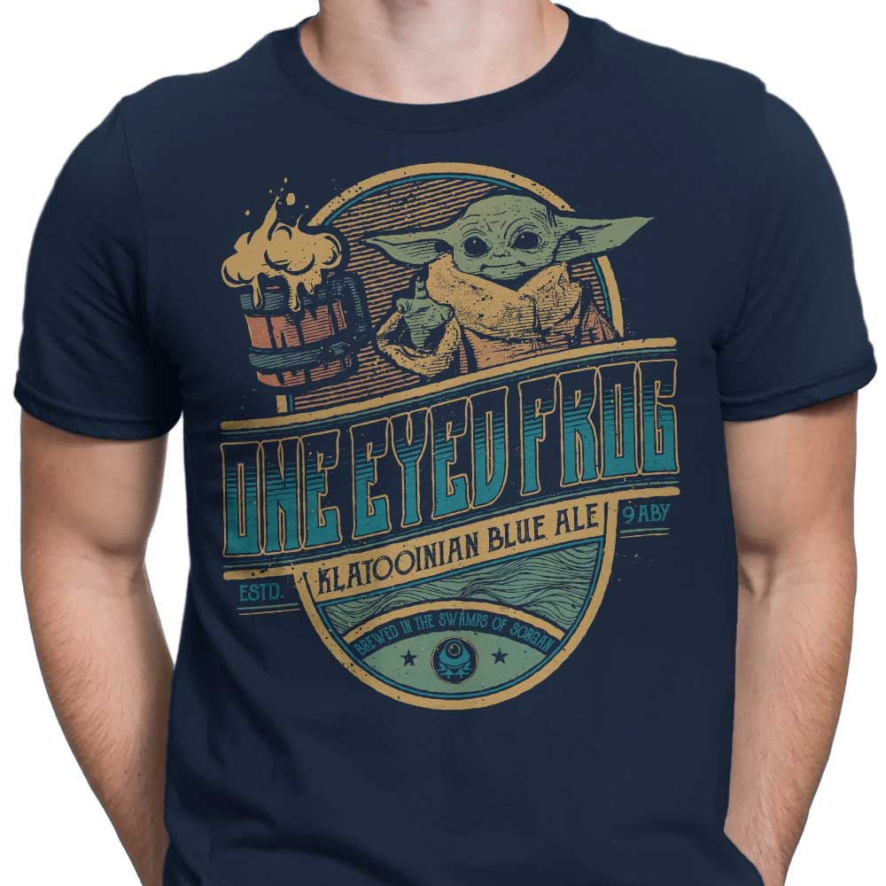 One Eyed Frog Ale Men's Comfortable Cotton Apparel