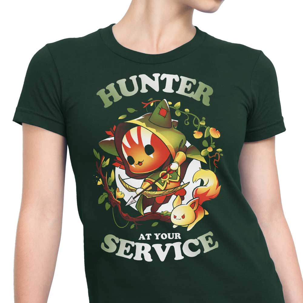 Hunter at Your Service - Women's Fashion Apparel Including T-Shirts and Premium T-Shirts