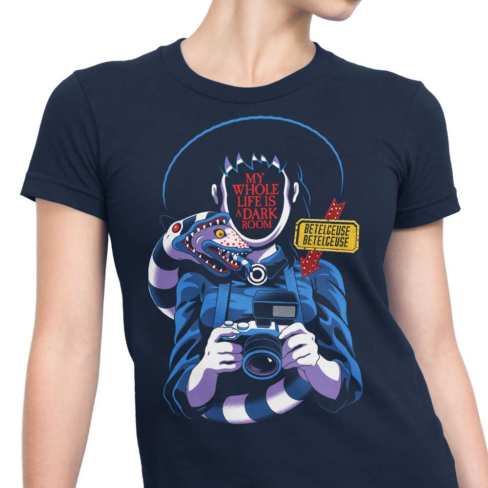 Women's Apparel - 'Life in a Dim Room' T-Shirts