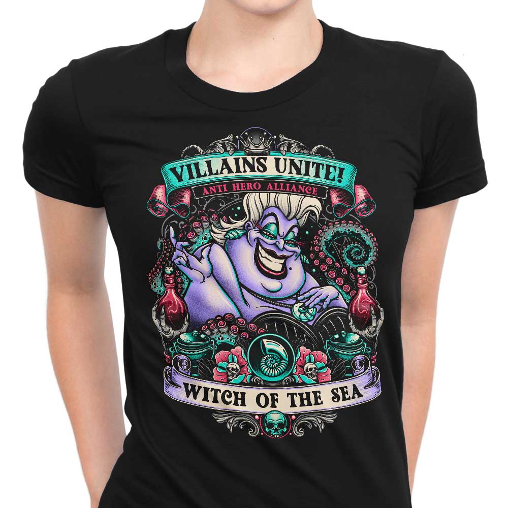 Women's Sea Witch Themed Apparel Collection - T-Shirts and Premium T-Shirts