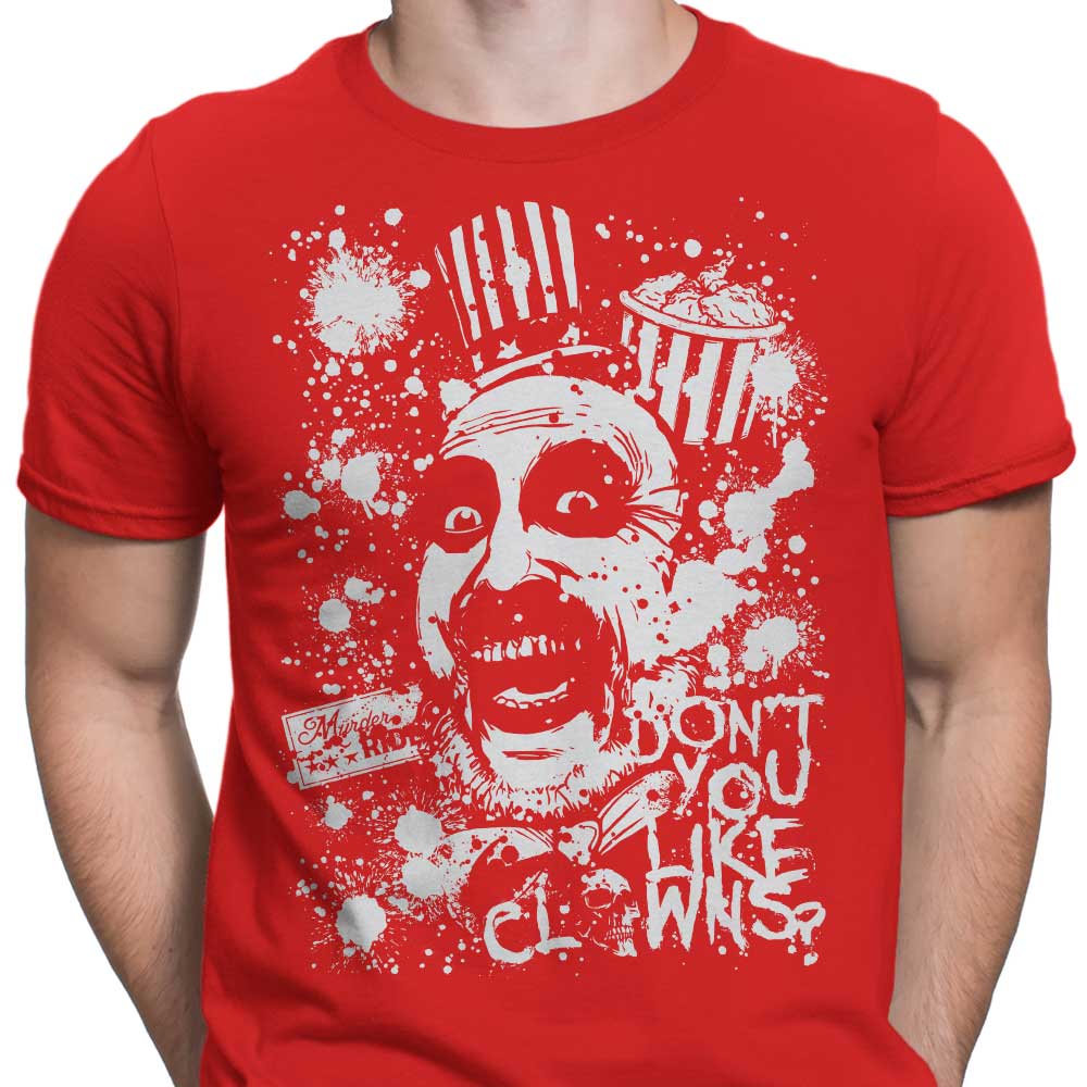 Cool 'Don't You Like Clowns' Men's Fashion Apparel