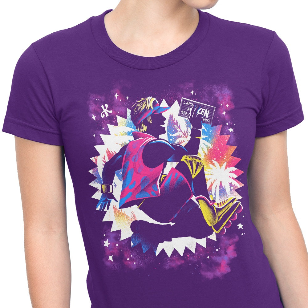 Alemaglia's Women's Blonde Fragility T-Shirts in Various Sizes