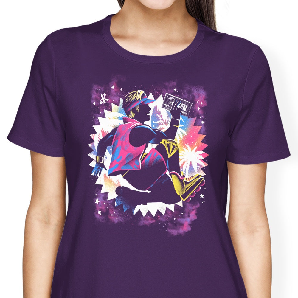 Alemaglia's Women's Blonde Fragility T-Shirts in Various Sizes