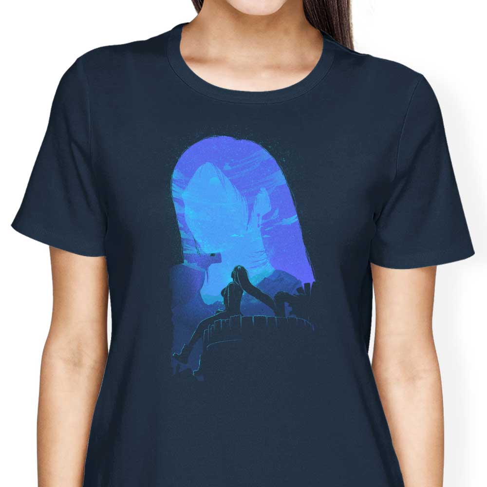 Women's Childhood Landscape Themed Apparel - T-Shirts and Premium T-Shirts