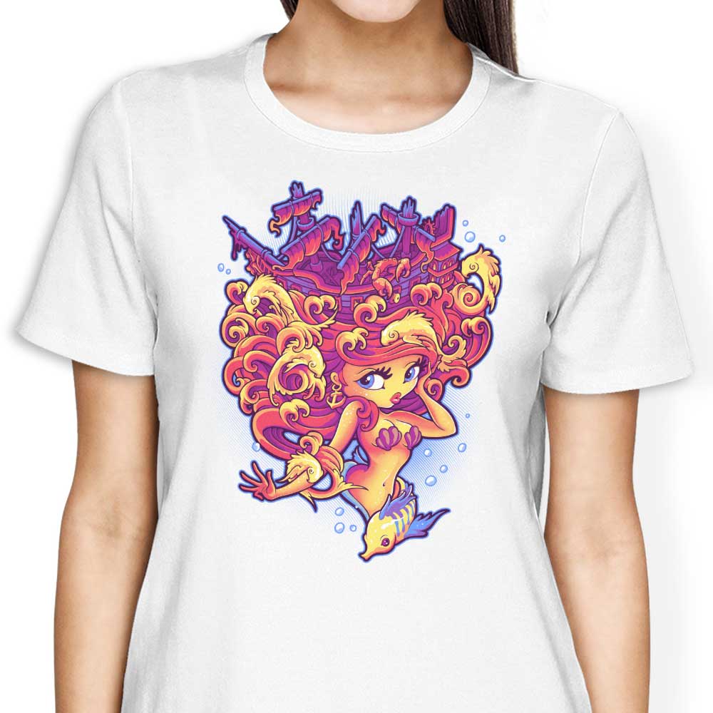 Jehsee's Women's Sunken Treasure T-Shirts in Various Sizes
