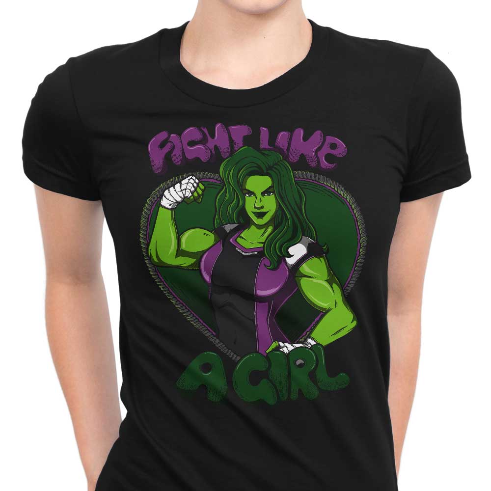 Guiseigne Women's 'Fight Like a Hulk' Stylish Apparel