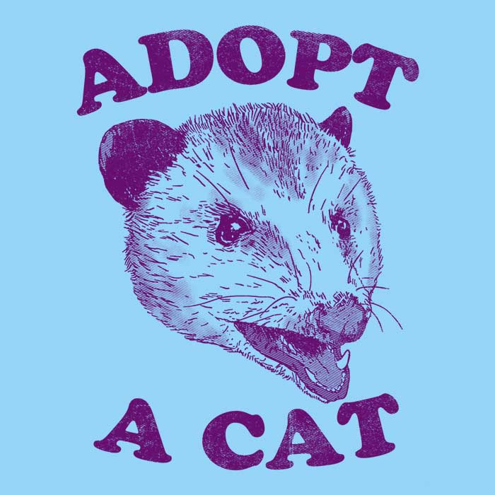 Men's Adopt a Cat-themed Apparel Collection