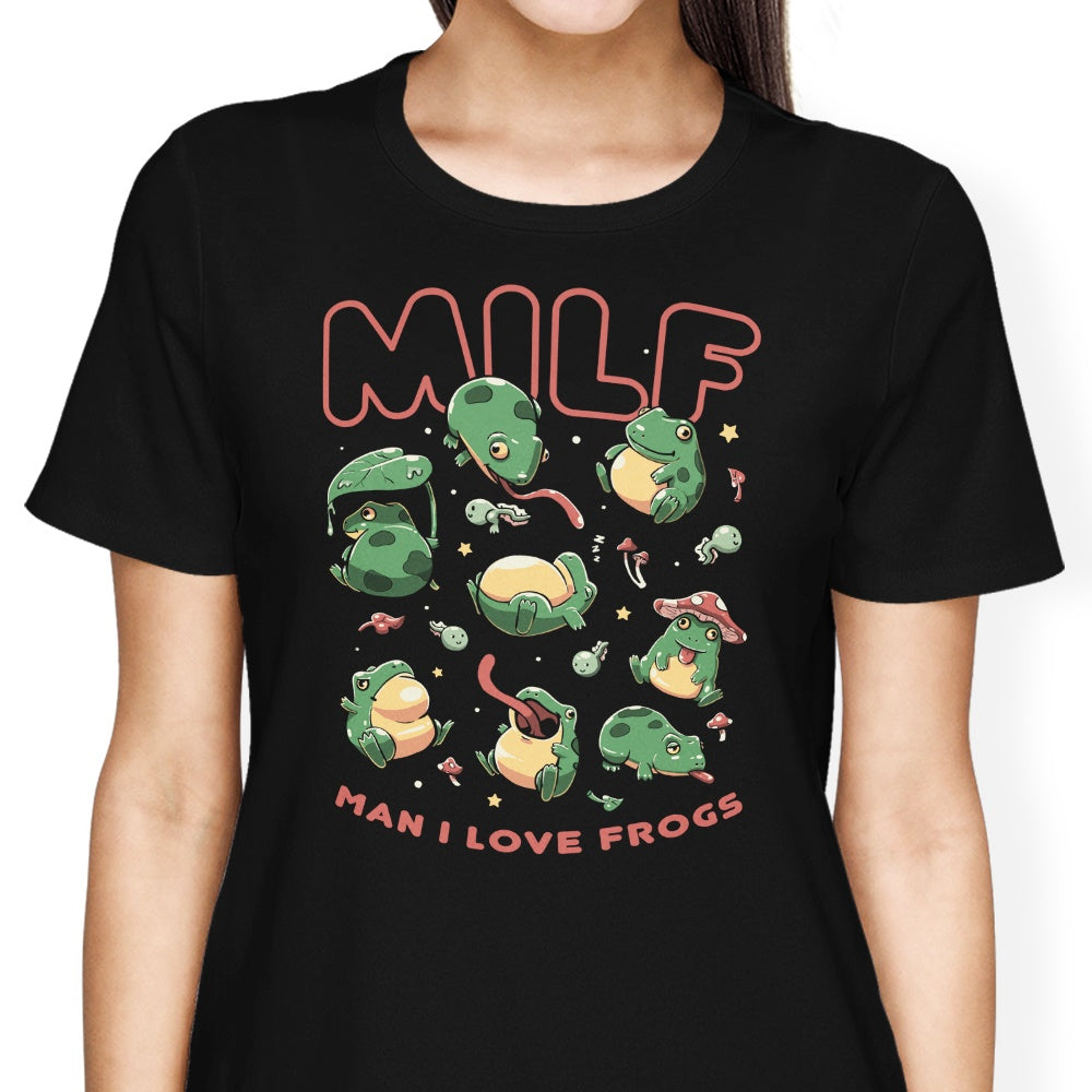 Women's 'I Love Frogs' Fashionable Apparel Collection