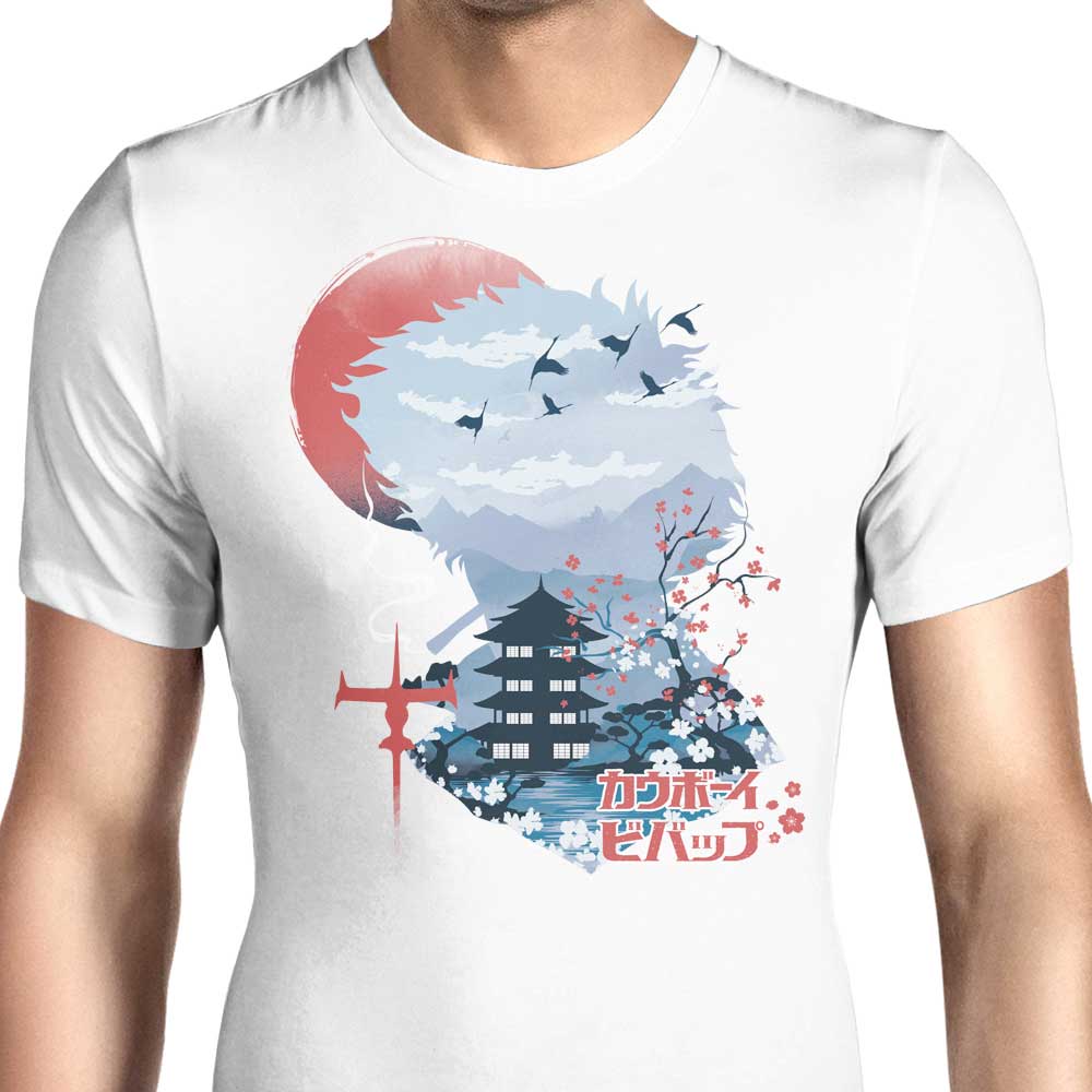 Dandingeroz Ukiyo - e Style Men's Cowboy T - Shirts