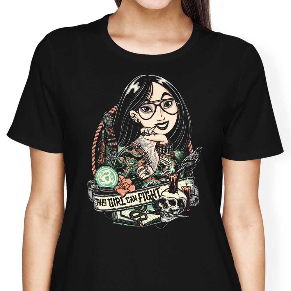 Momma Gorilla's 'This Girl Can Fight' Women's Stylish Apparel