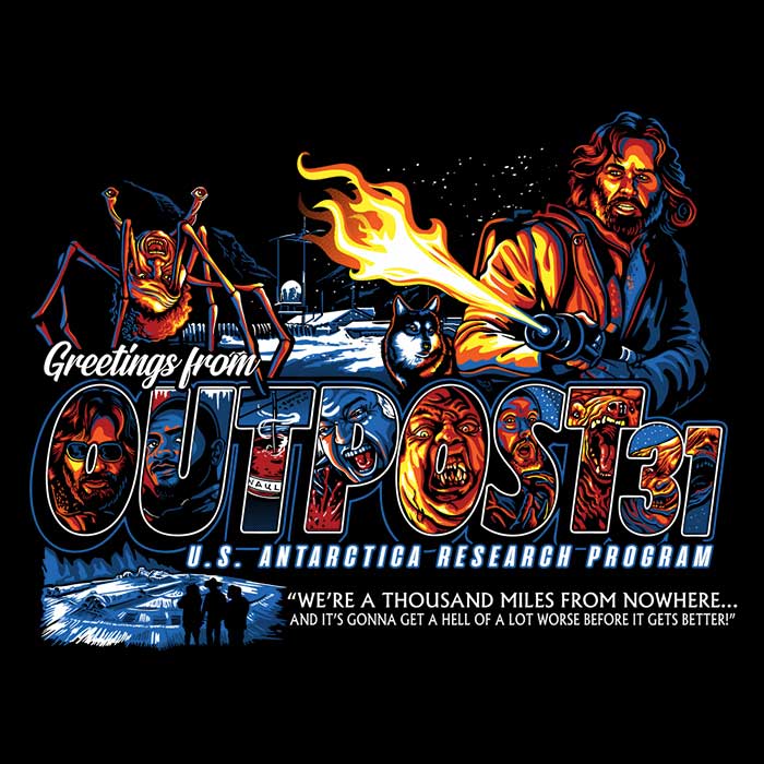 Exclusive Men's Apparel - Greetings from Outpost 31 Collection