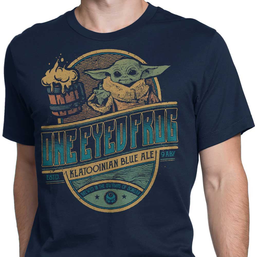 One Eyed Frog Ale Men's Comfortable Cotton Apparel